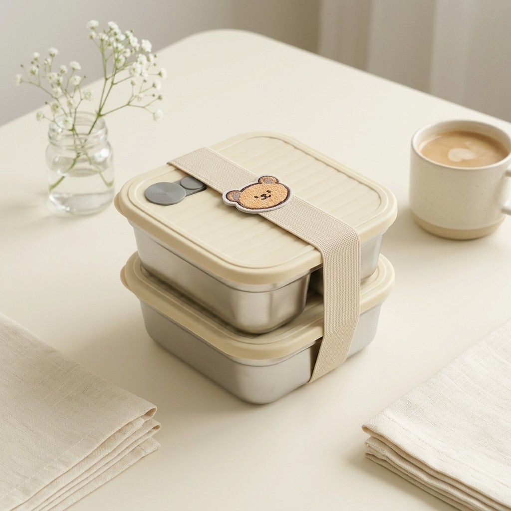 Meal Prep Kinder - Ланч-бокс из нержавеющей стали 304, пригодный