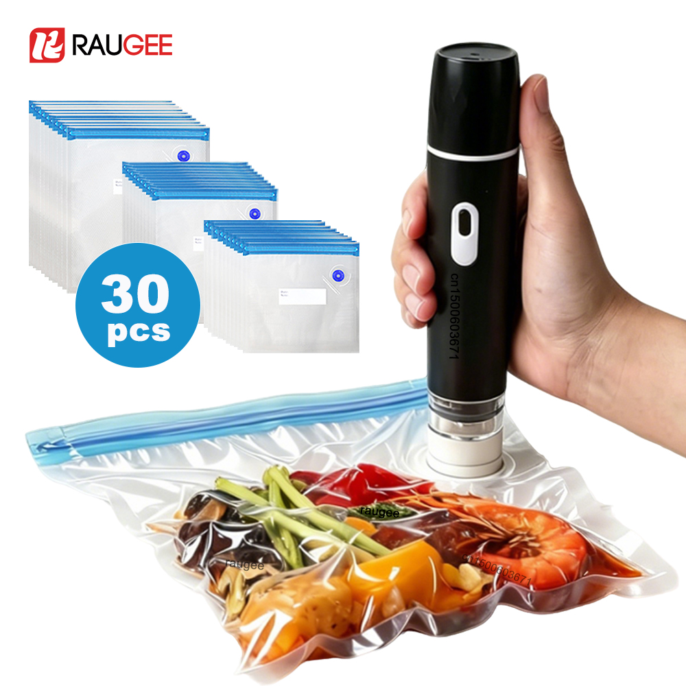 Meal Prep Vacuum Seal - Электрический вакуумный насос-упаковщик, перезаряжаемый, автоматический, с