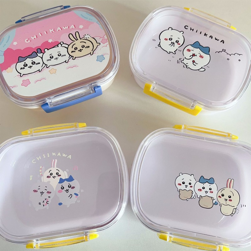 Meal Prep Japan - Портативный ланч-бокс Hot Chiikawa, безопасный для