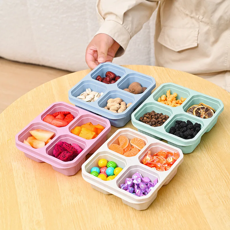 Meal Prep Kinder - Контейнер для закусок с 4 ячейками