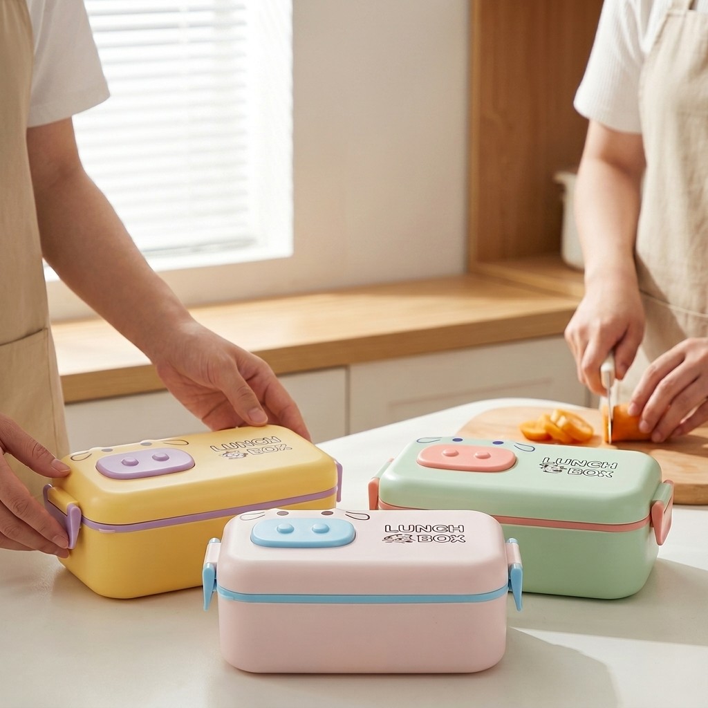 Милый пластиковый ланч-бокс дл – обзор и цена Meal Prep Kinder