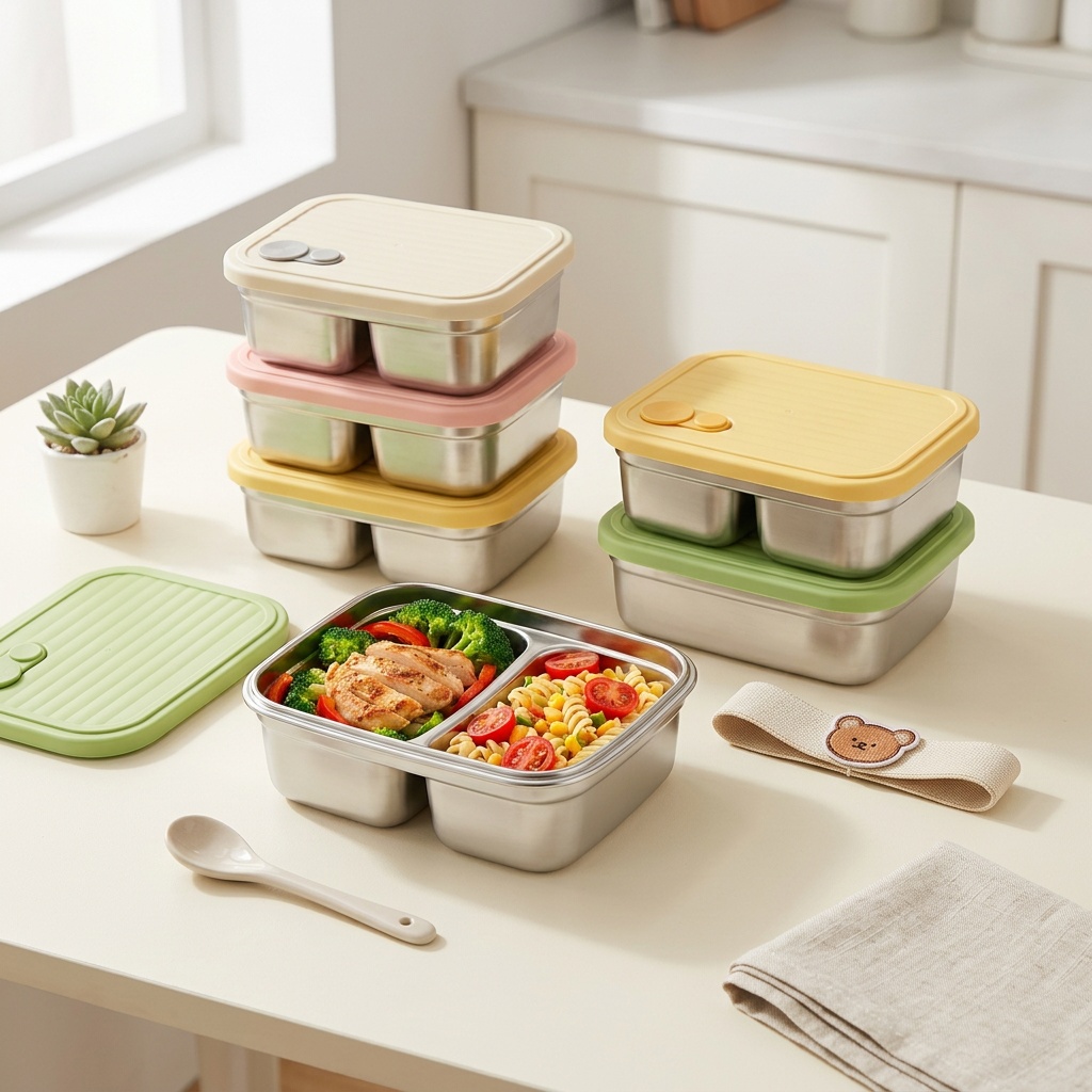 Ланч-бокс из нержавеющей стали – обзор и цена Meal Prep Kinder