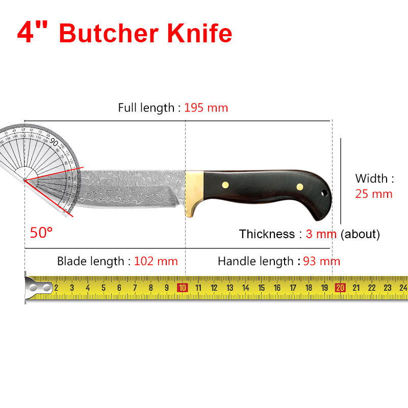 Нож из дамасской стали VG10 с  – обзор и цена Meal Prep Japan
