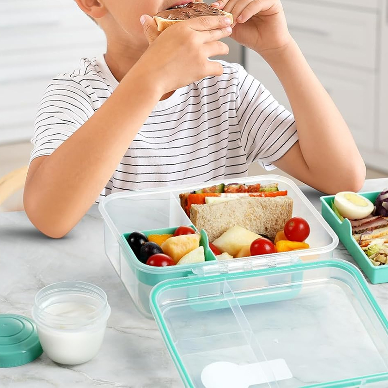 Ланч-бокс с 4 отделениями, гер – обзор и цена Meal Prep Kinder