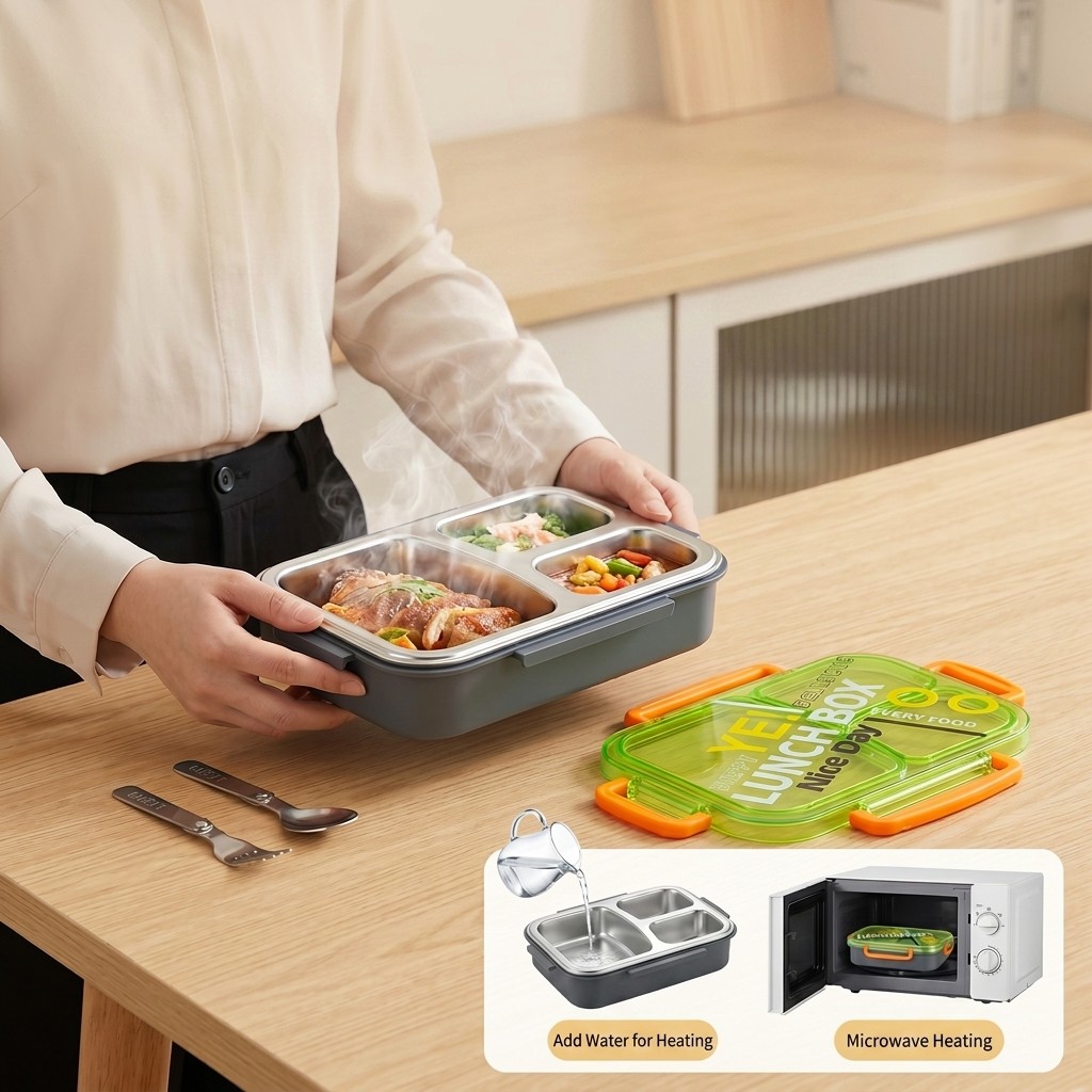 Ланч-бокс из нержавеющей стали – обзор и цена Meal Prep Kinder