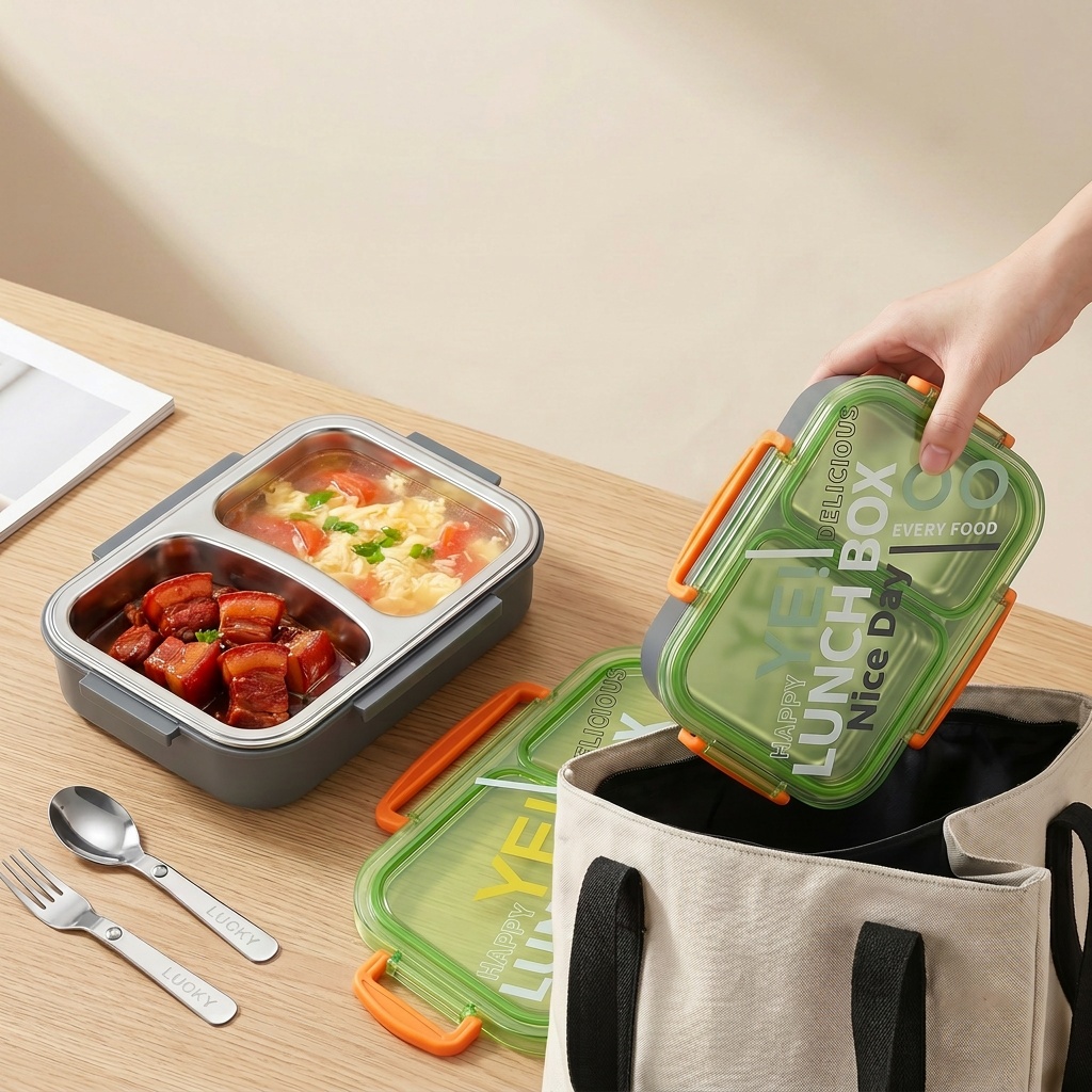 Ланч-бокс из нержавеющей стали – обзор и цена Meal Prep Kinder