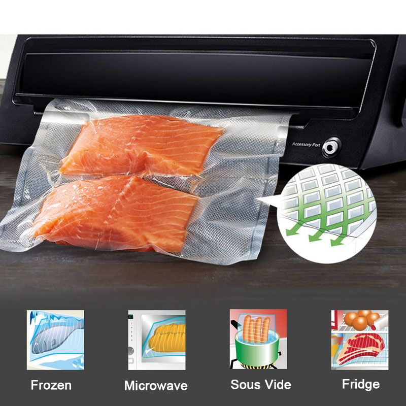 Вакуумные пакеты для упаковки  – обзор и цена Meal Prep Vacuum Seal