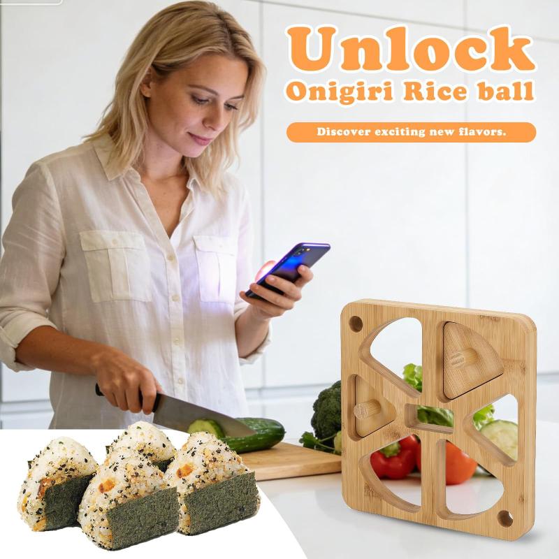 Деревянная форма для онигири ( – обзор и цена Meal Prep Rice