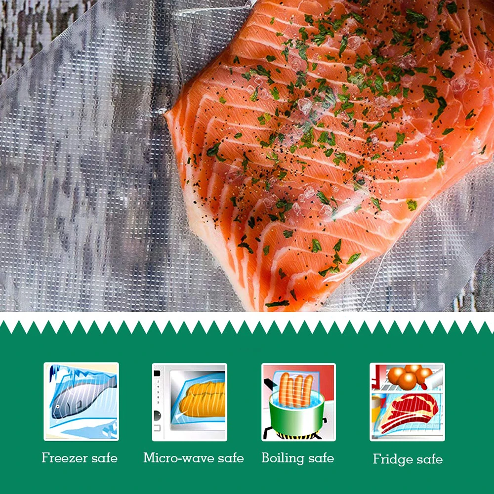 Рулонные пакеты для вакуумной  – обзор и цена Meal Prep Vacuum Seal